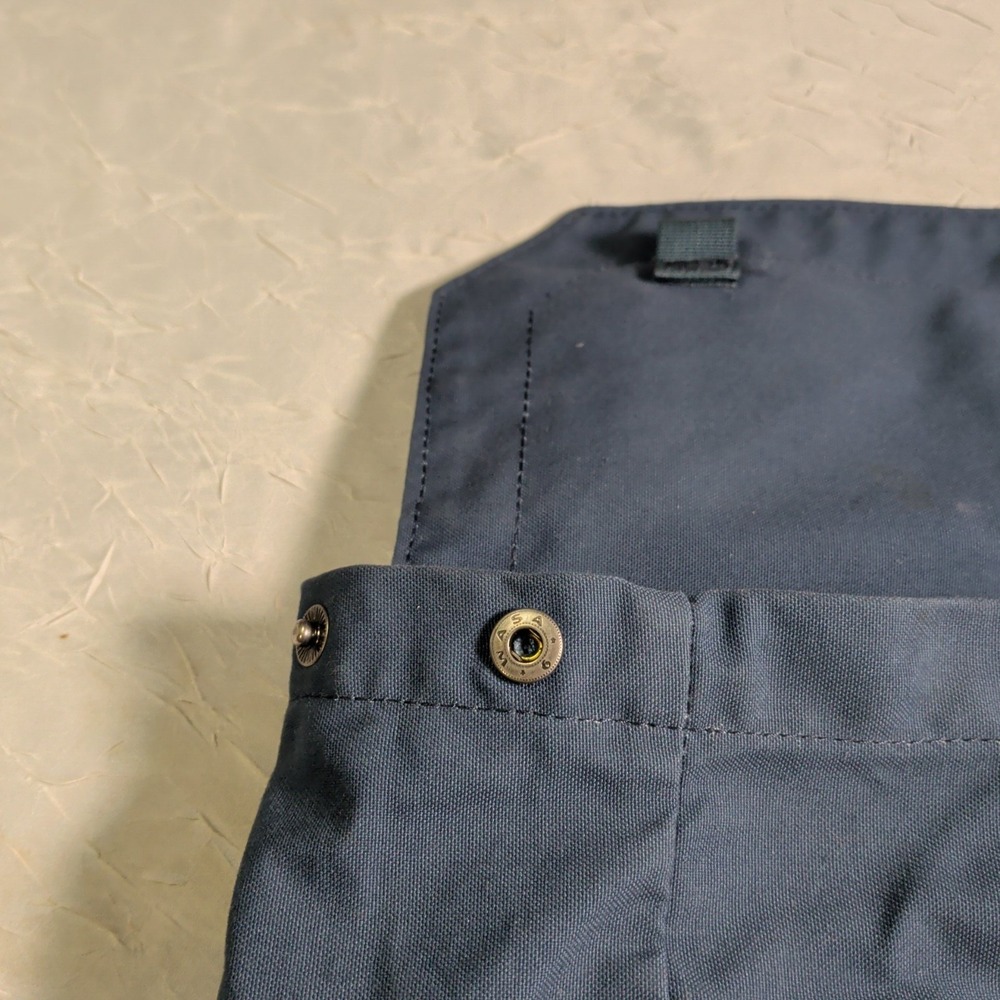 Fjallraven Foldsack No.2 Messenger Bag Cross Body Blue G-1000 Travel Work - Picture 8 of 13